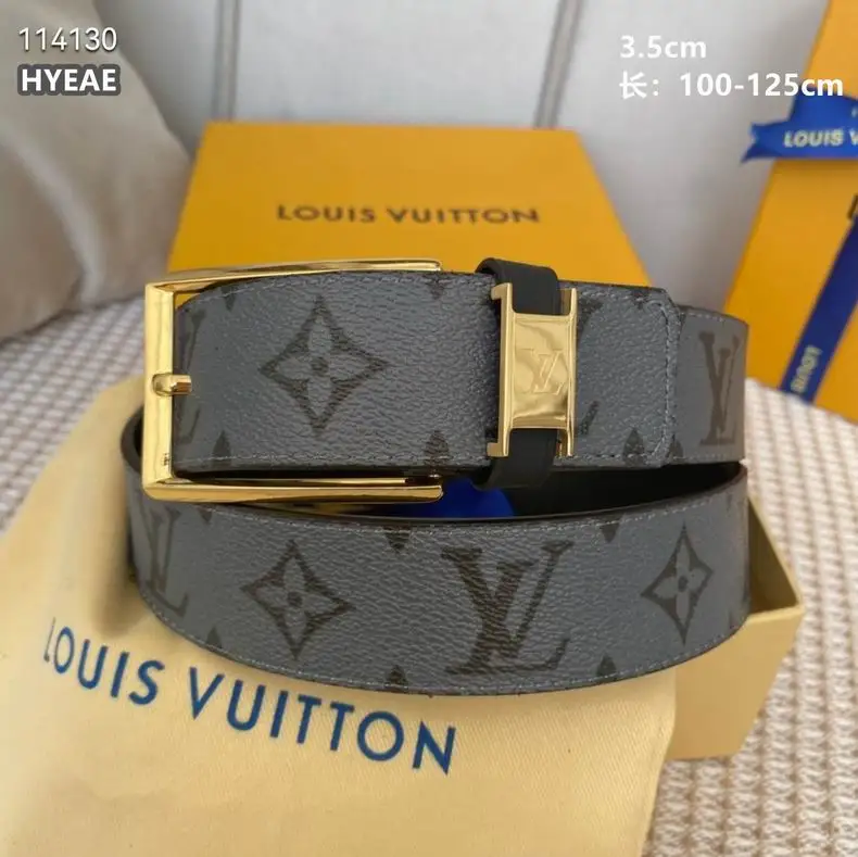 LV belt 针扣35mmX100-125cm 8L06